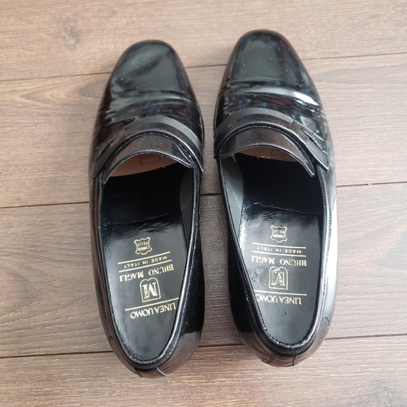 Bruno Magli Patent Leather Loafers - Picture 3 of 13